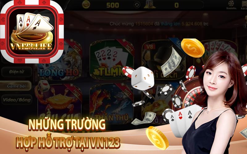 Những Trường Hợp Hỗ Trợ Tại Vn123